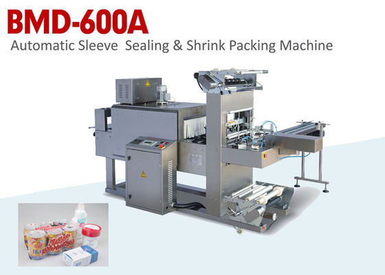 Automatic Sleeve Sealing & Shrink Food Packaging Machine with Label Function