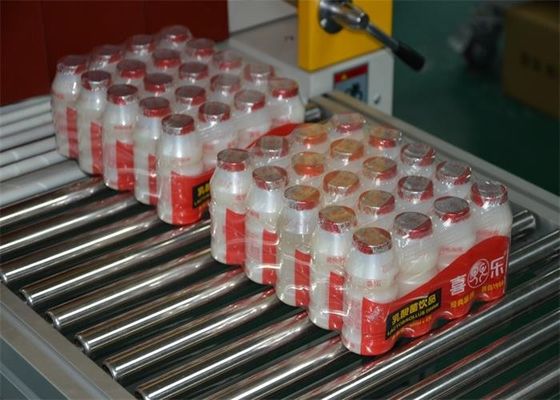 L - Bar Sealing and Shrink Automatic Outer Packaging Machine for Cosmetic drinkings