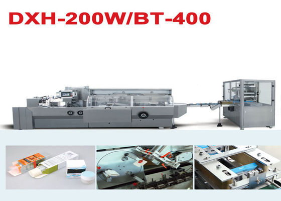 Touch Screen Cosmetic Blister Line Cartoning And 3D Film Over Wrapping