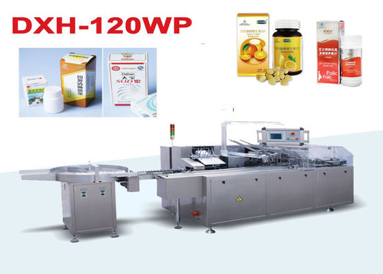 Automatic Cartoning Machine For Small Medicine Bottle Packing with speed 50-100boxes/min