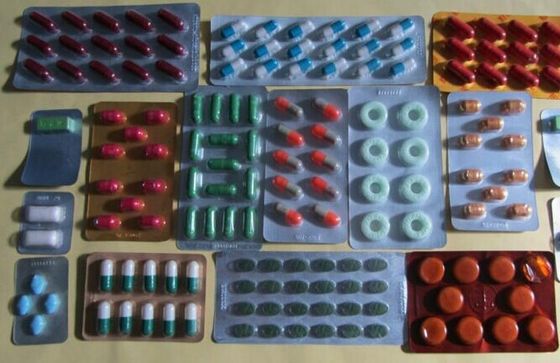 Flat Type Small Tablet Blister Packaging Machine CE GMP Approved