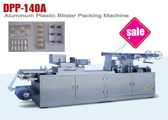 Flat Type Pharmaceutical Blister Packaging Machines , Automatic Blister Pack Sealing Machine