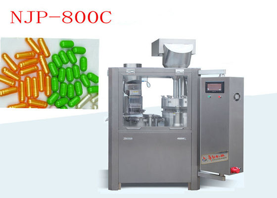 Small VibrationFully Automatic Empty Capsule Filling Machine For Powder Pellet
