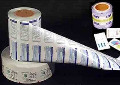 Laminated Paper PE Laminated Foil Blister Packaging For Pouches