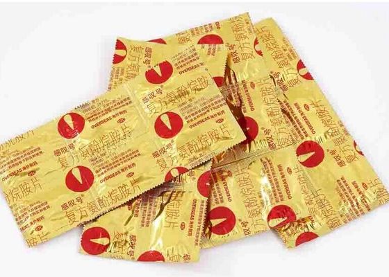 Double Soft Aluminum Foil OP / AL / PE Composite Strip Blister Packaging Materials
