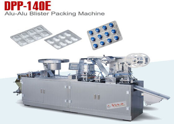 High Sealed Automatic Alu Alu Blister Packing Machine / Tablet Blister Packaging Machine