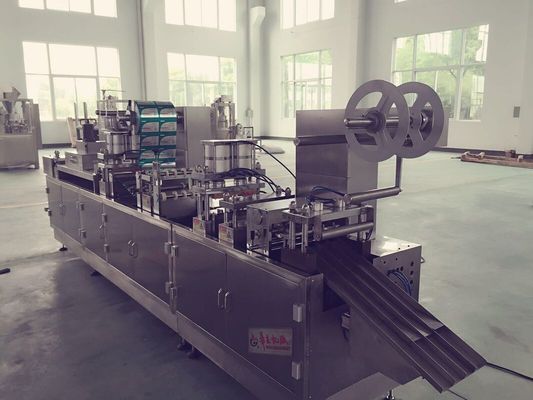 High Output Blister Pack Machine PLC Control Servo Double Drive Strucyure