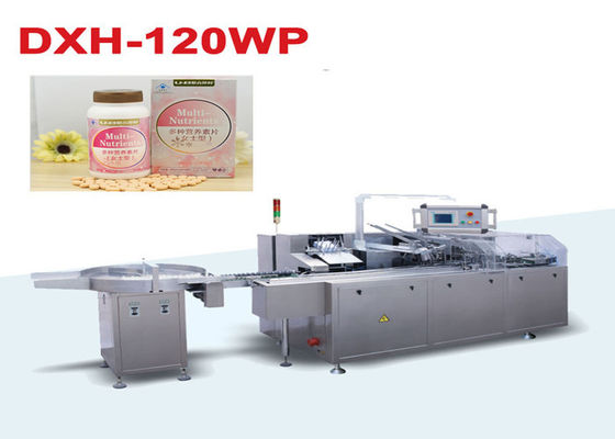 CE ISO9001 Certificated Automatic Cartoning Machine for Ointment / Bottle Box