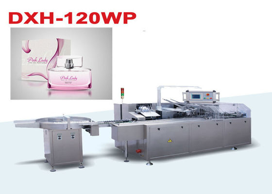 Cosmetic bottle Box Packing Machine With PLC Control System China Manchine Manufacturer