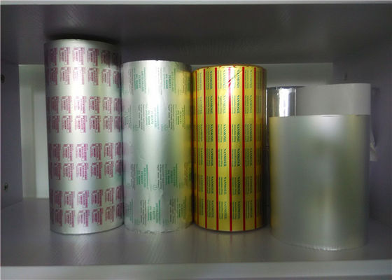 20MIC or 25MIC or 30MIC PTP Aluminum Blister Foils / Blister Lidding Foil For Capsules