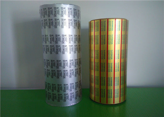 Lacquered Aluminum Foil Blister Packaging Materials For Medicine Sealing Package