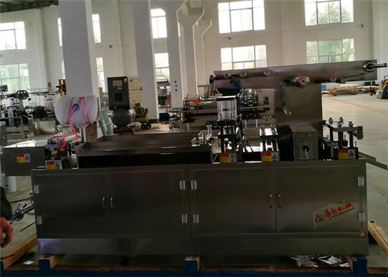 Tablet Package Step Motor Automatic Blister Packing Machine Output 45 Cutting Per Min