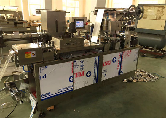 Servo Motor Alu Plastic Automatic Blister Packing Machine Tablet Blister Machine