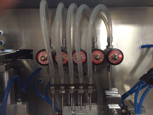 Mini Automatic Liquid Filling And Sealing Machine for Plastic Ampoule Packing