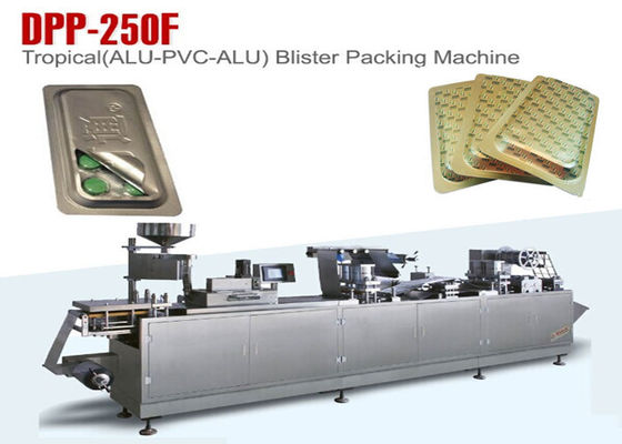 High Sealable Alu PVC Alu Automatic Tropical Blister Sealing Machine Servo Motor