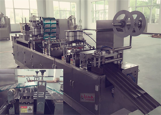 Three Phase Alu Plastic Tropical Blister Packing Machine for Food and Medicine