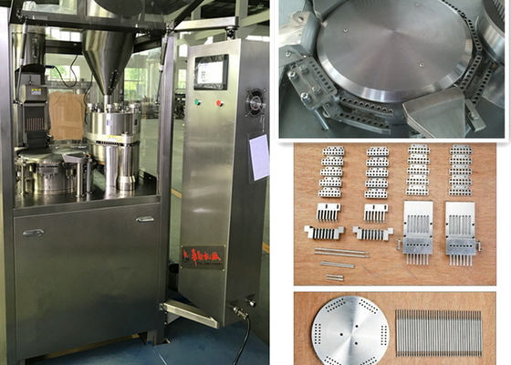 Customized Pellet  Automatic Capsule Filling Machine Programmable Controlled
