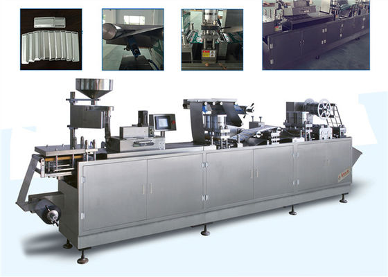Small Alu Alu PVC Blister Packing Machine Plastic Pharmaceutical Packing