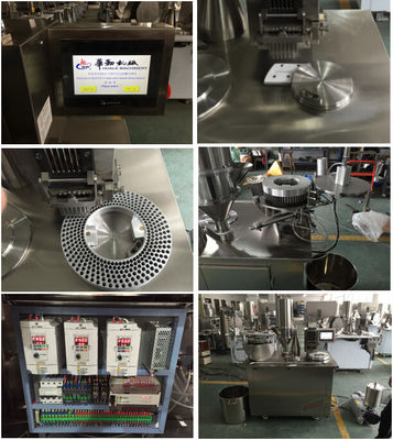 New Semi-automatic Capsule Filling equipment with PLC control