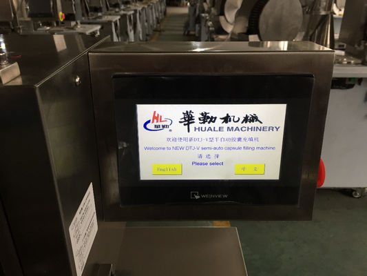 Newly Designed Semi Auto Capsule Filling Machine with PLC control system