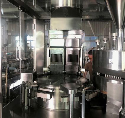 High Transmission Hard Capsule Filling Machine With World Famous Parts 50Hz 8KW