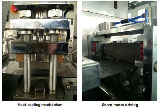 Flat Type Small Tablet Blister Packaging Machine CE GMP Approved