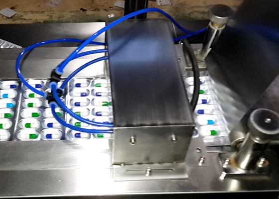 Pill Capsule Tablet Pharmaceutical Blister Packaging Machines With 30 Cuttings Per Minute