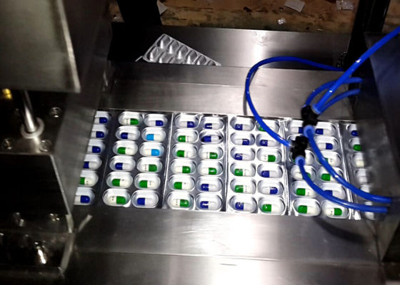 ISO9001 Pharmaceutical Blister Packaging Machines Alu Blister Packing Equipment