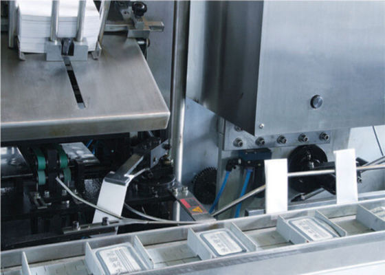Ointment Box Auto Packing Machine for Cosmetic Package , 100 Boxes Per Min Output