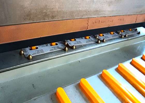 Paper PVC Automatic Blister Packaging Machine For Ear Stud Set Box Blister Packaging