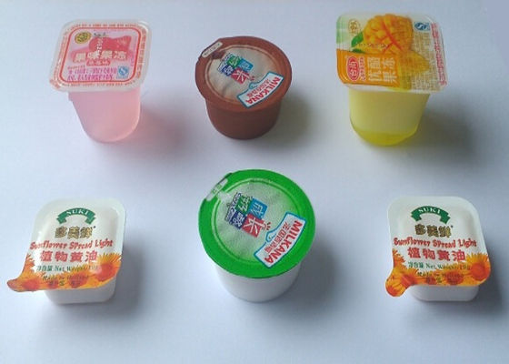 Fully Automatic Liquid Food Packaging Machine Blister Line For Butter Or Honey Or Jam