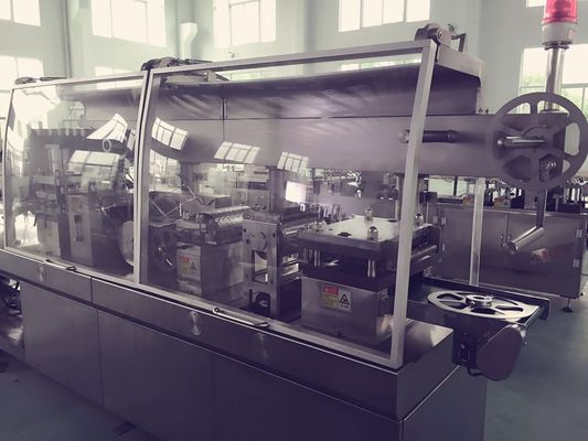 High Capacity Flat Type Alu PVC Capsule Blister Packing Machine