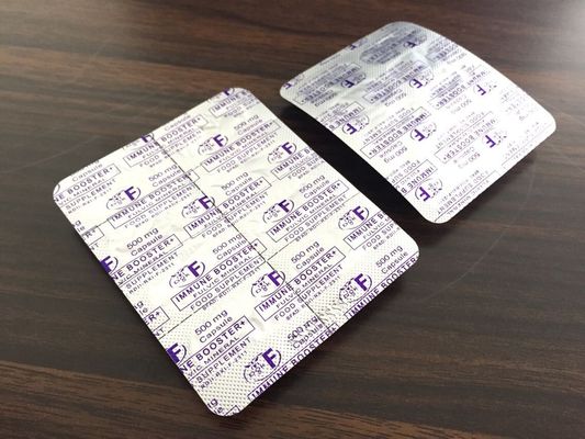 Health Supplement Capsule Plastic Alu  Blister Packing Machine