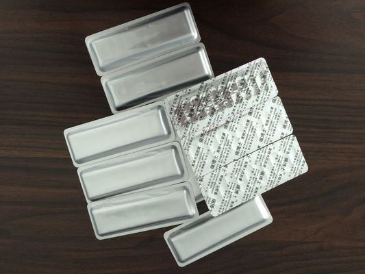 Small Alu Alu PVC Blister Packing Machine Plastic Pharmaceutical Packing