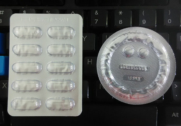 Thermoforming Pill Automatic Blister Packing Machine High Output