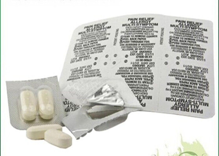 Paper Roll Plastic Pharmaceutical Blister Packaging Machines For Capsules