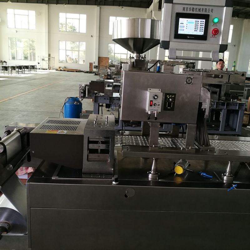DPP-260E Alu - Alu Blister Packaging Equipment With Step Motor Driving 1200kg