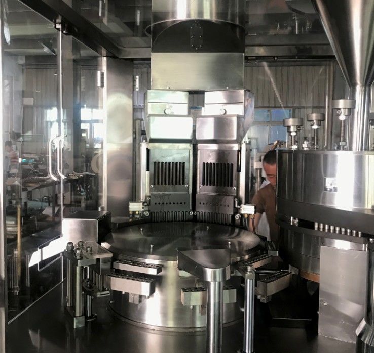 High Transmission Hard Capsule Filling Machine With World Famous Parts 50Hz 8KW