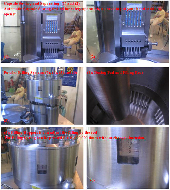 NJP - 800C Pharma Automatic Capsule Filling Machine high Output