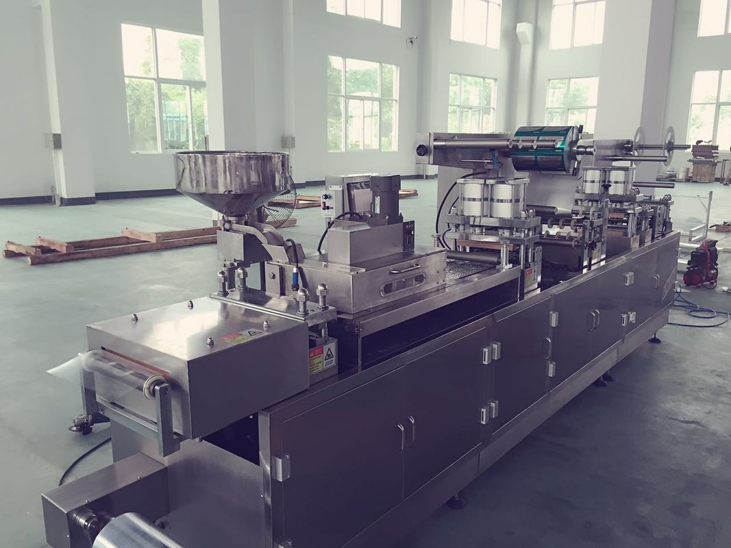 Auto Blistering Machine Automatic Blister Packing Machine With PLC Controller