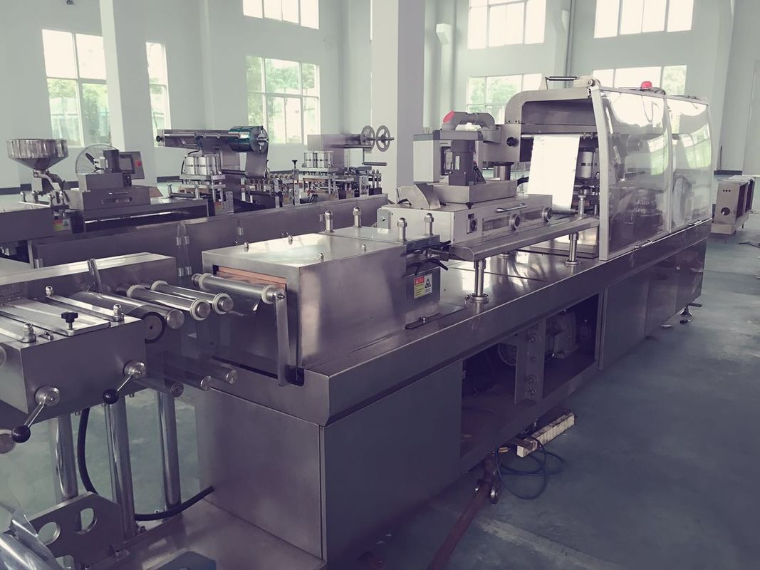 High Speed Food Blister Packing Machine Chewing Gum PVC Packaging Machine