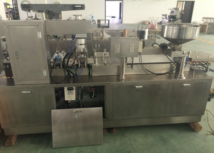PLC Control Aluminum PVC Pharmaceutical Blister Packaging Machines