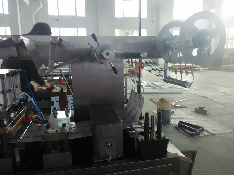 Machine manufacturers Low Noise Mini Blister Packaging Machinery Blister Pack Machines With CE Certificate