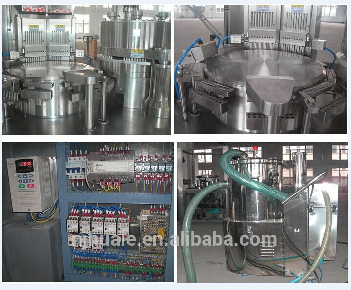 Powder or Grain Automatic Capsule Filling Machine 192000 Capsules Per Hour