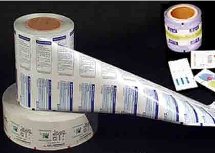 Laminated Paper PE Laminated Foil Blister Packaging For Pouches