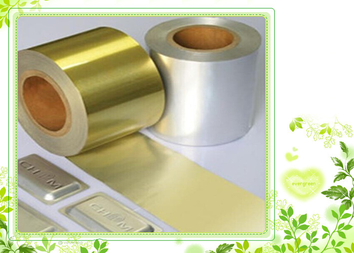 100 MIC Tropical Aluminum Foil Blister Packaging Materials High Barrier Against Moisture