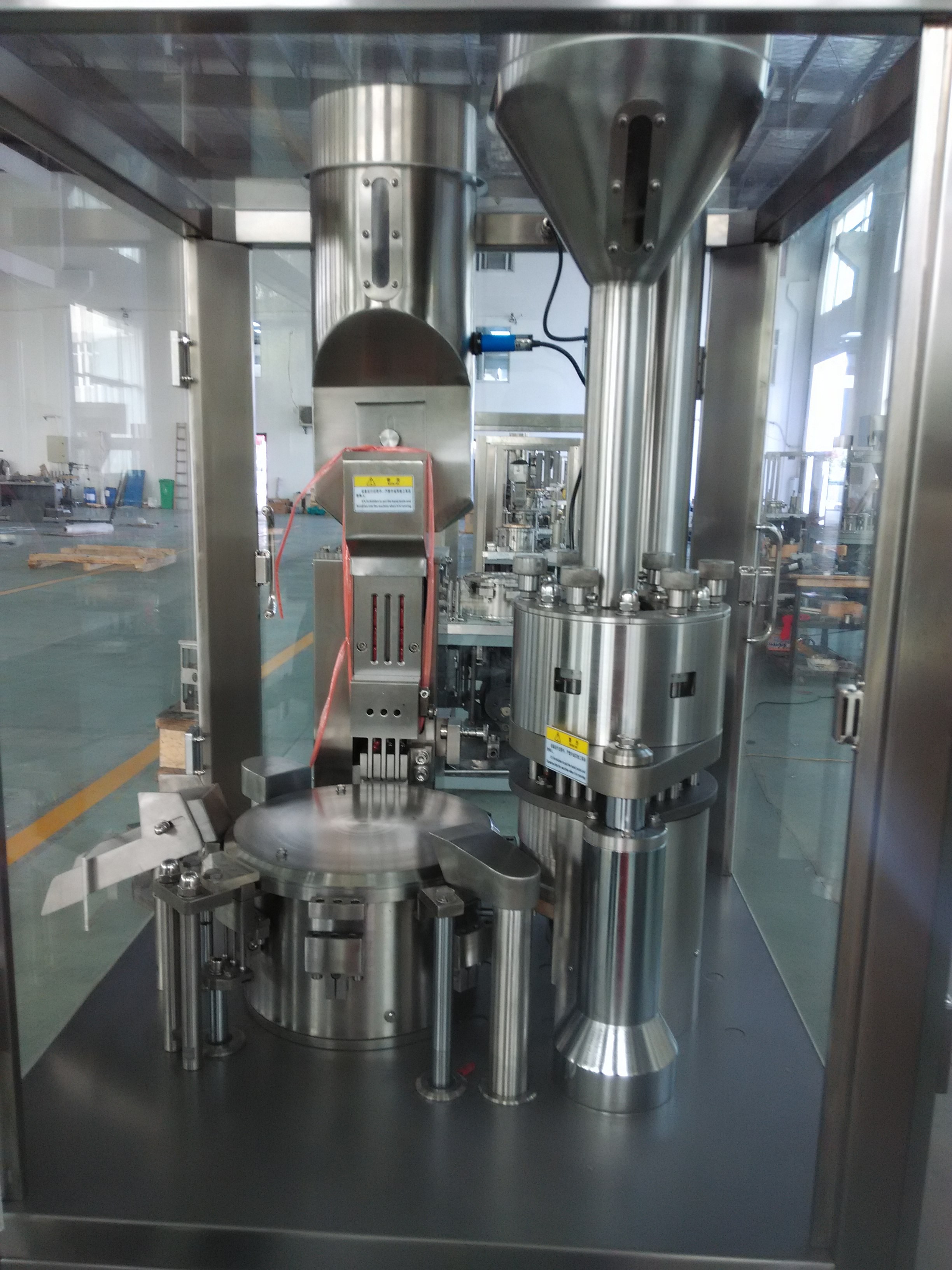 Phamaceutical Lab Filling Equipment Auto Capsule Filler Machine NJP-400