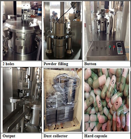 NJP - 200C Automatic Capsule Filling Machine With High Precision Cam Index Unit