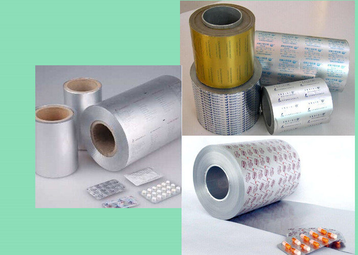 Lacquered Aluminum Foil Blister Packaging Materials For Medicine Sealing Package
