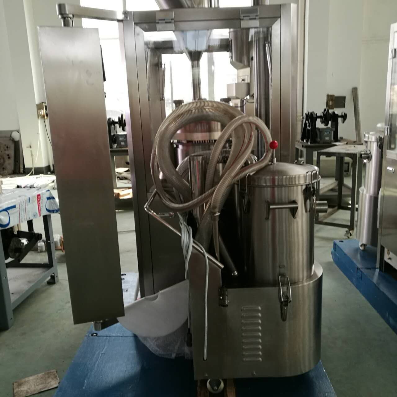 Pharmaceutical Fully Automatic Capsule Filling Machine Output 48,000 Capsules / Hour